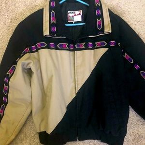 Vintage Walls Pink Aztec Jacket